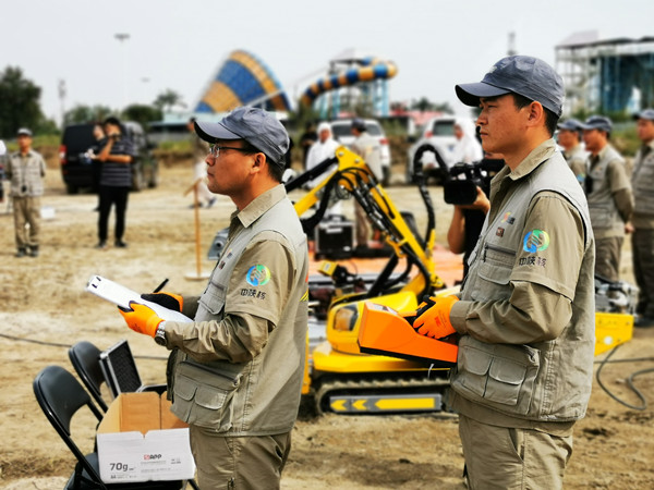 测试公司圆满完成“安盾行动-2019”陕西省处置核与辐射恐怖事件应急演练任务(图2)