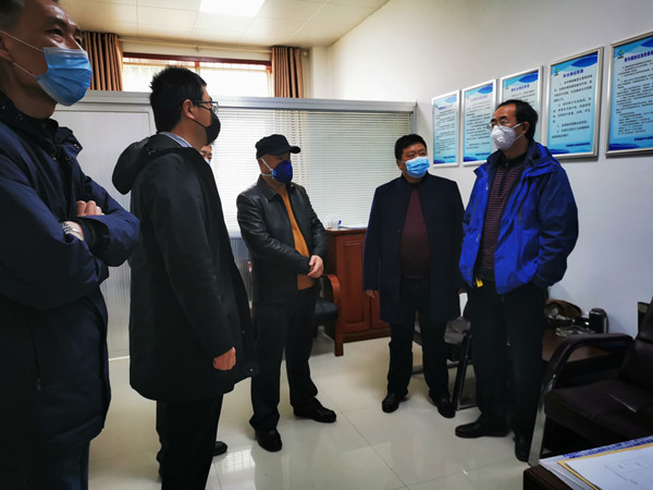 集团公司副总经理高利鹏一行到测试公司督导检查疫情防控工作(图2)