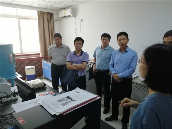 陕西省核与辐射安全监督站郭辉站长一行莅临测试公司 指导交流(图1)
